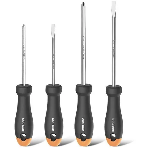 Набор отверток Deli HT1004C, 4 предмета