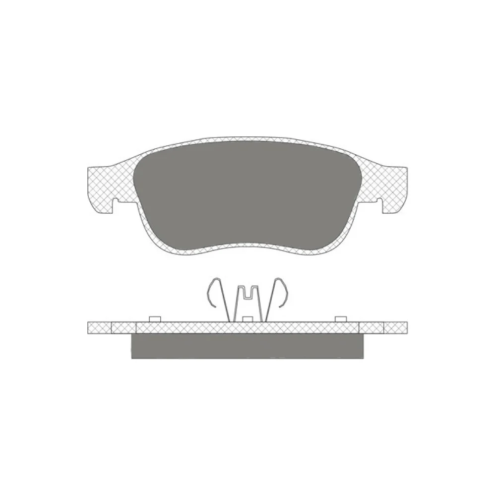 Тормозные колодки SCT SP737