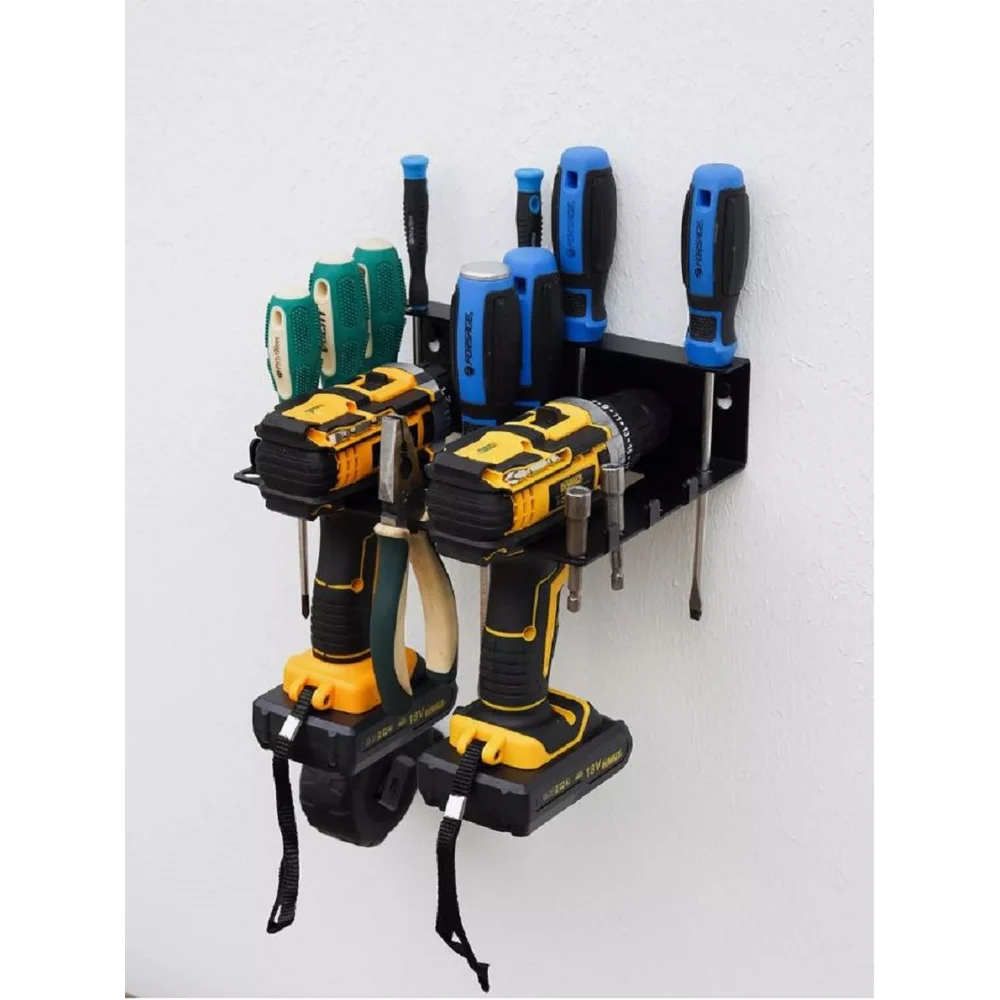 Кронштейн для 2-х шуруповертов и отверток Electriclight КБ-01-115 черный