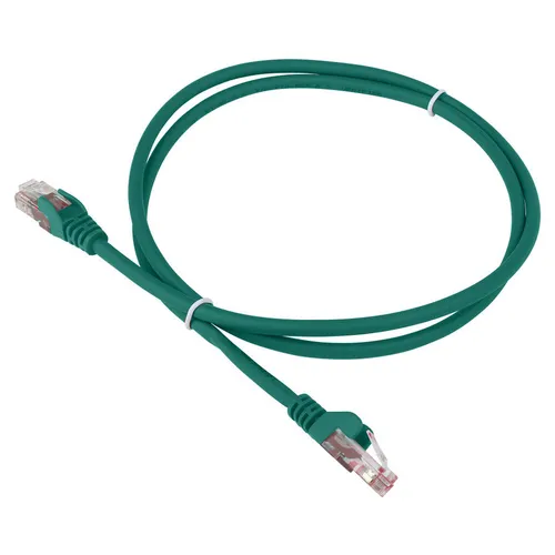 Патч-корд LanMaster вилка RJ-45, вилка RJ-45, кат.6, LSZH, 5м, зеленый [lan-pc45/u6-5.0-gn]