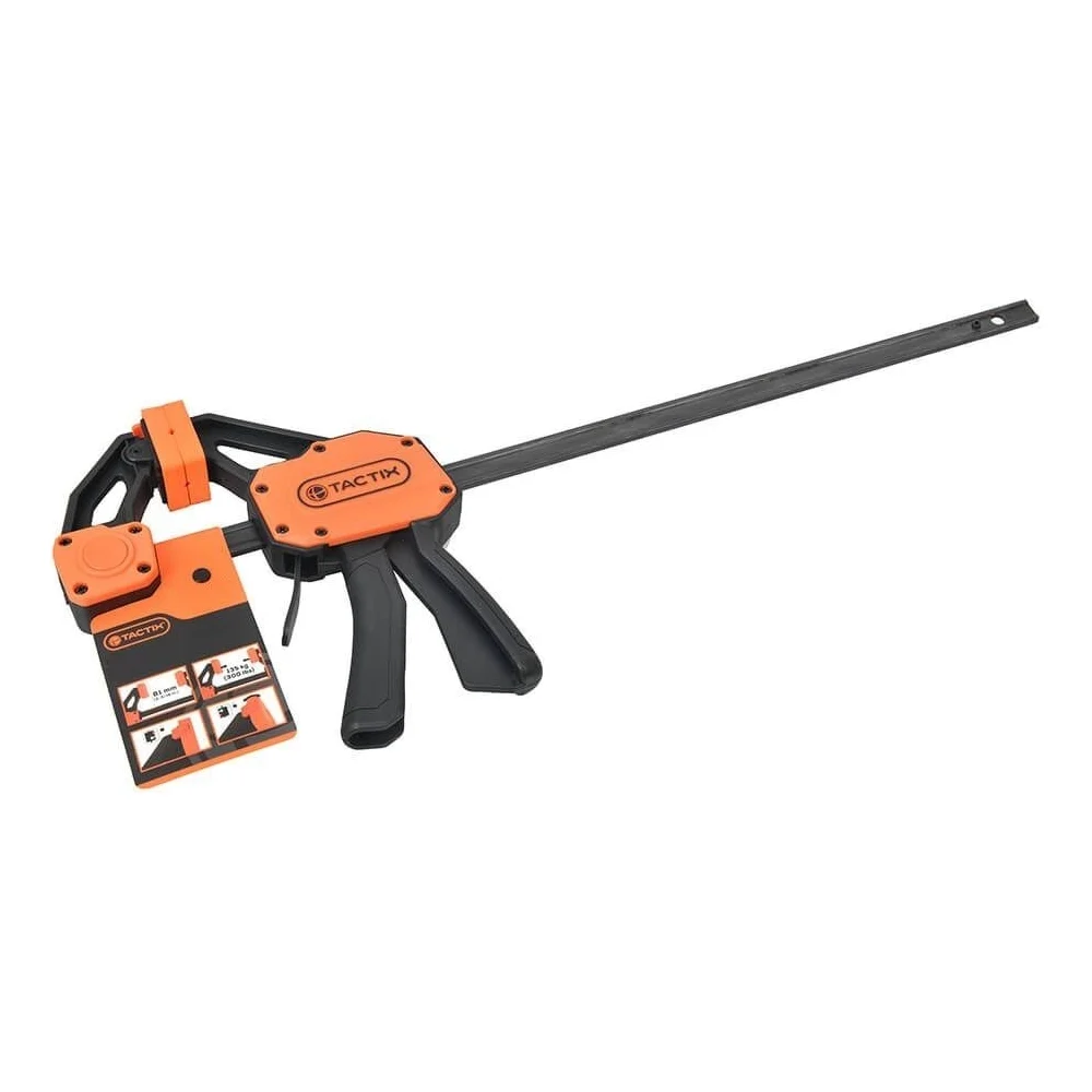Быстрозажимная струбцина переставная TACTIX HD 215617