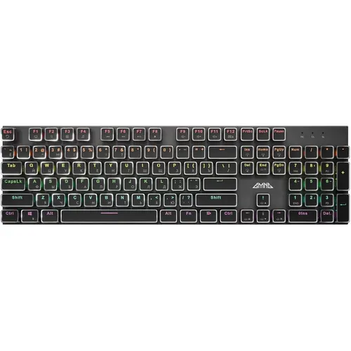 Клавиатура GMNG GG-KB815X, проводная, USB, механическая, черный/серебристый [1913914]