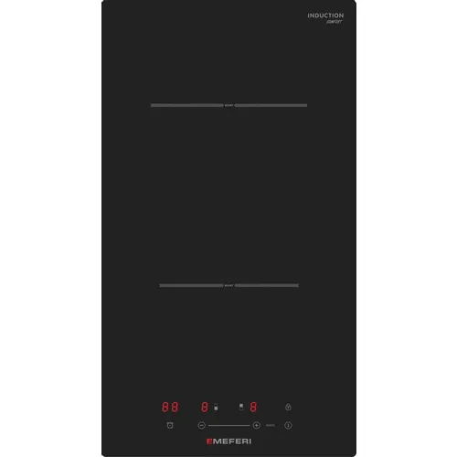 Индукционная варочная поверхность MEFERI Comfort MIH302BK, конфорок: 2 шт., стеклокерамика, независимая, черный