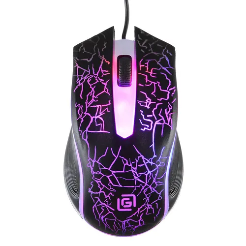 Мышь проводная Oklick 395M SHADOW, игровая, оптическая, USB, 1500dpi, черный [1102286]