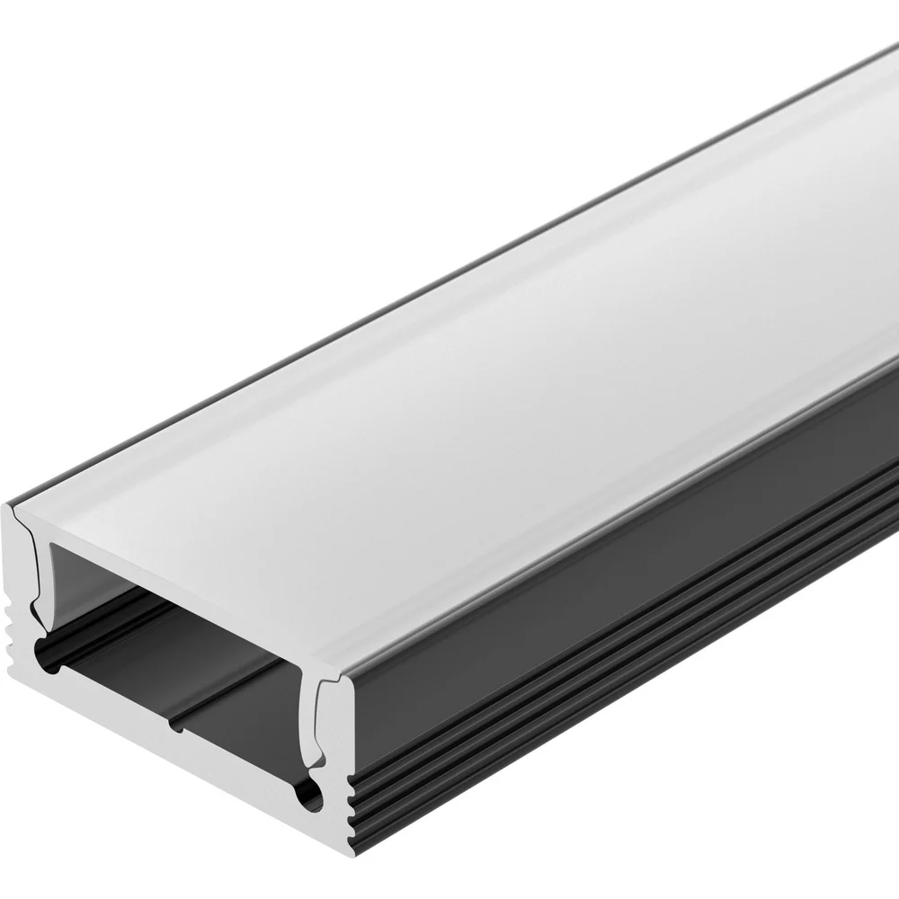 Профиль Arlight SL-SLIM-H7-2000 BLACK 037110