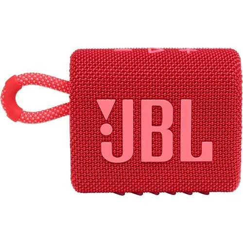 Колонка портативная JBL GO 3, 4.2Вт, красный [jblgo3red]