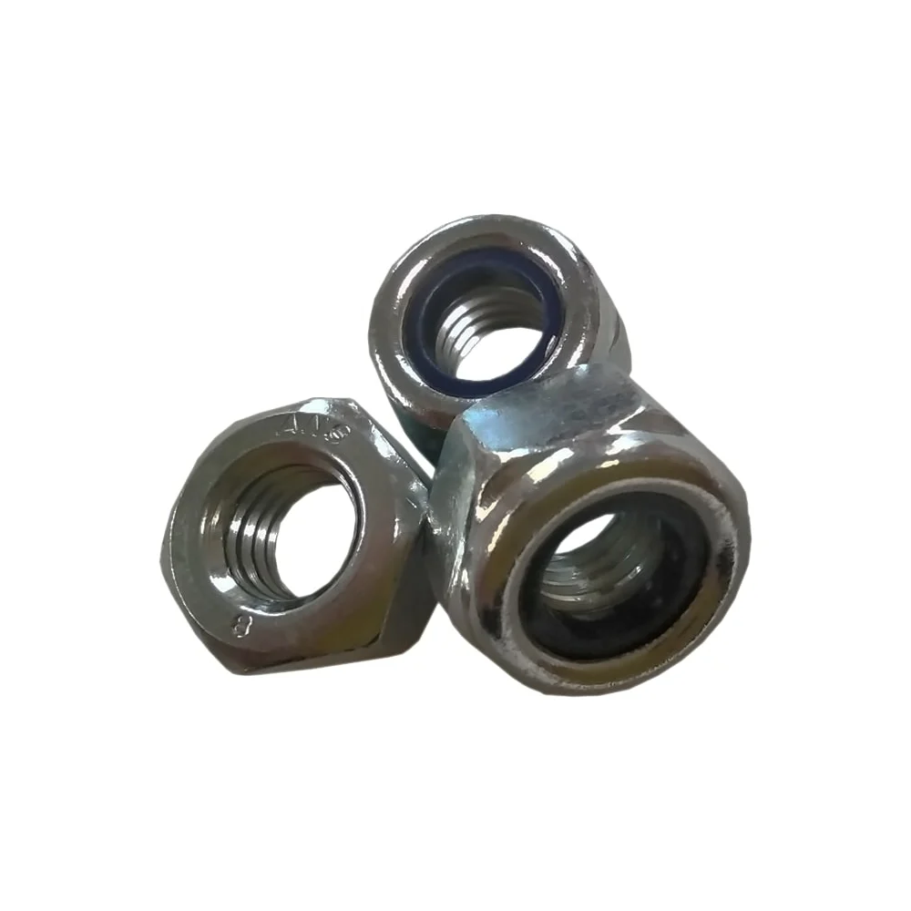 Самоконтрящаяся оцинкованная гайка ZAMETAL М18 DIN985 100 шт ZA518750