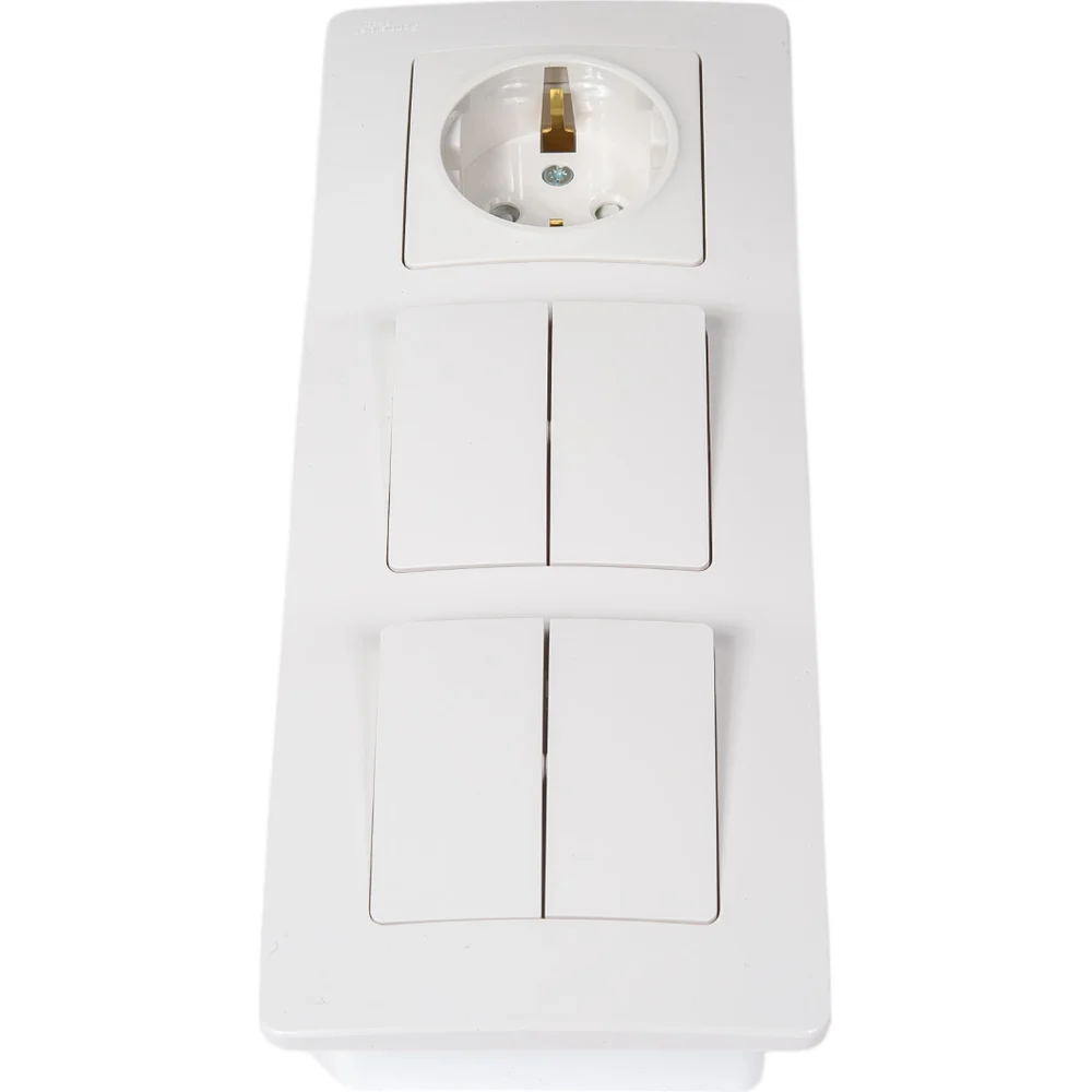 Розетка и выключатель Systeme Electric Blanca BLNBS102201