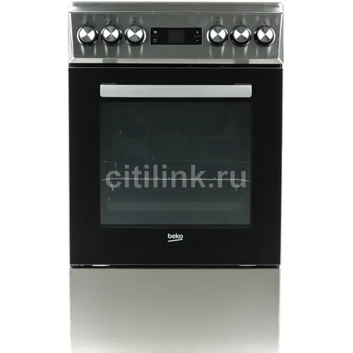 Электрическая плита Beko FSM57300GX, стеклокерамика, нержавеющая сталь/черный [7786986766]