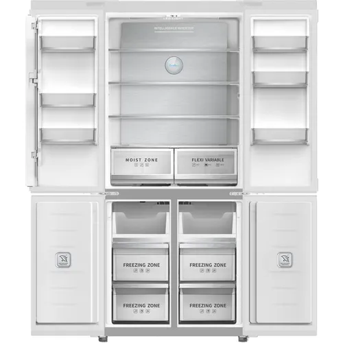 Холодильник двухкамерный TESLER RCD-487BI Full No Frost, Side by Side, инверторный, белый