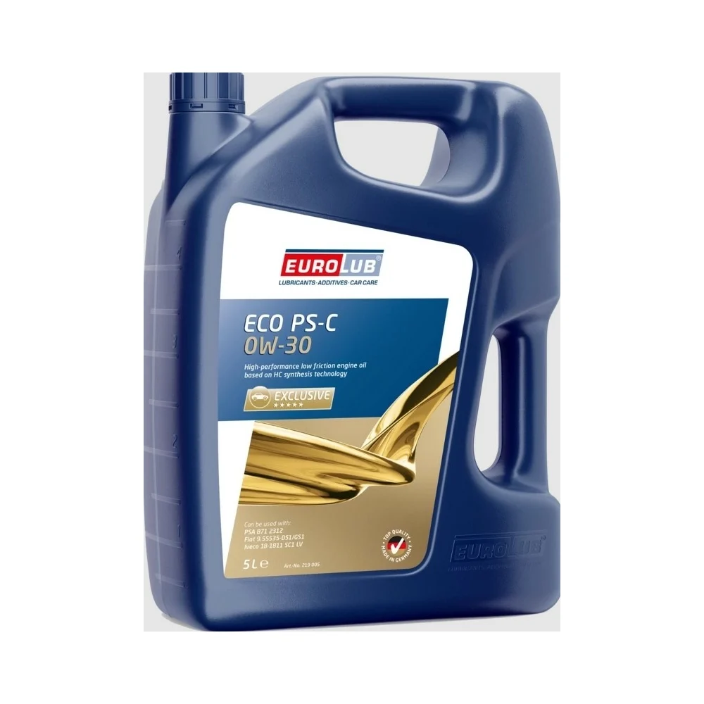 Моторное синтетическое масло EUROLUB ECO PS-C 0W-30 ACEA C2 219005
