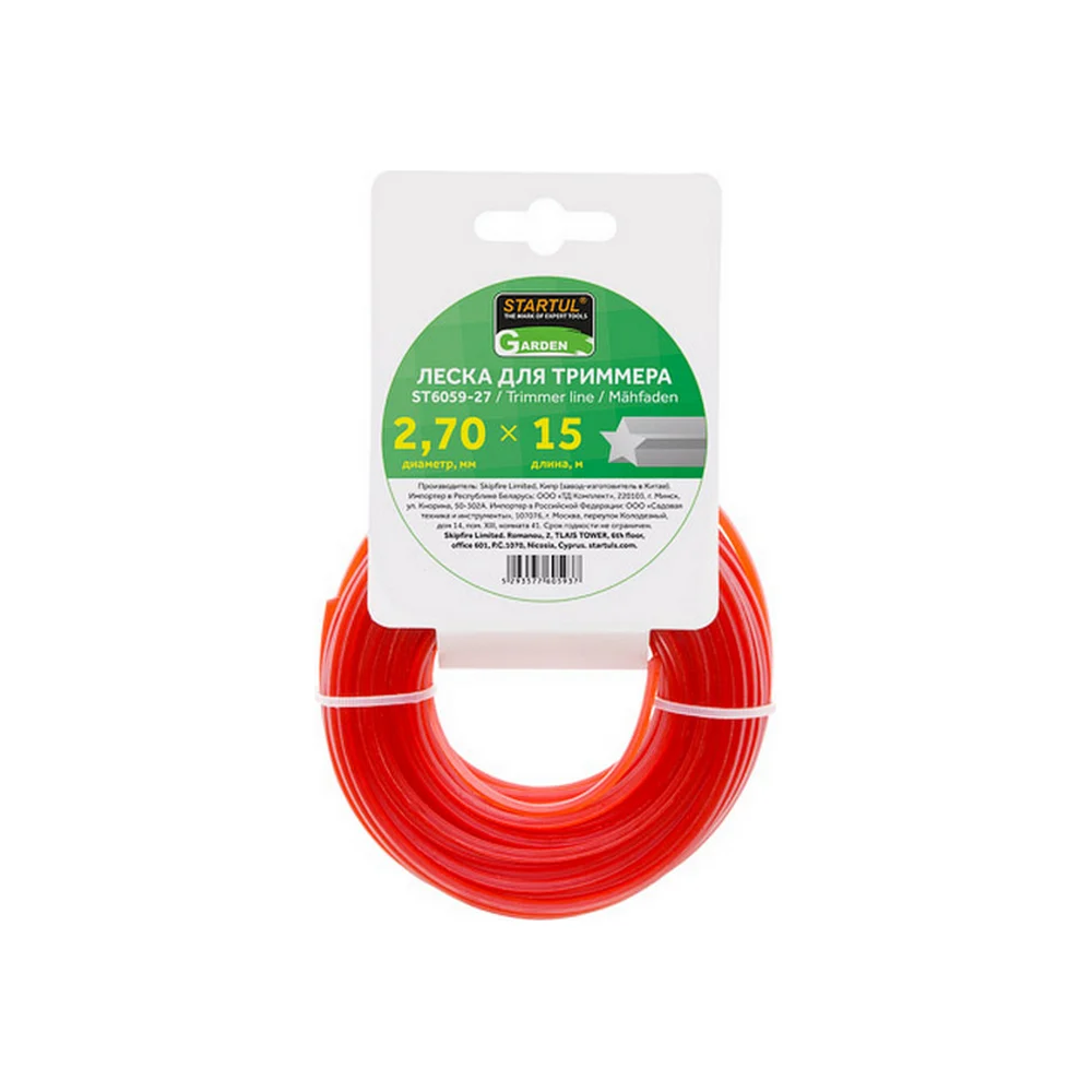 Леска для триммера STARTUL Garden ST6059-27