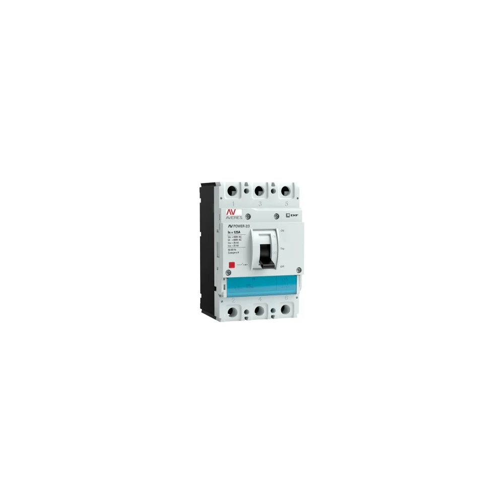 Автоматический выключатель EKF AV POWER-2/3 mccb-23-125-TR-av