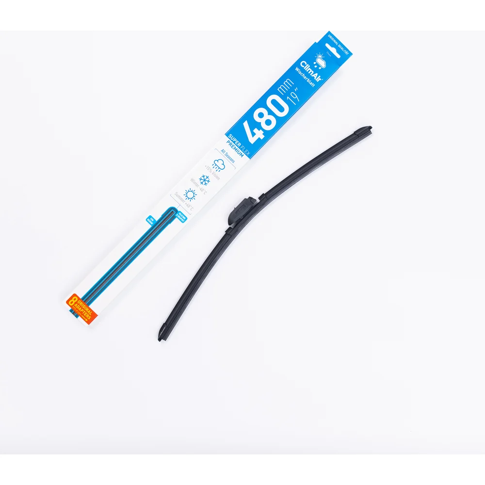 Всесезонная бескаркасная щетка стеклоочистителя Climair SUPER FLEX PREMIUM CL480