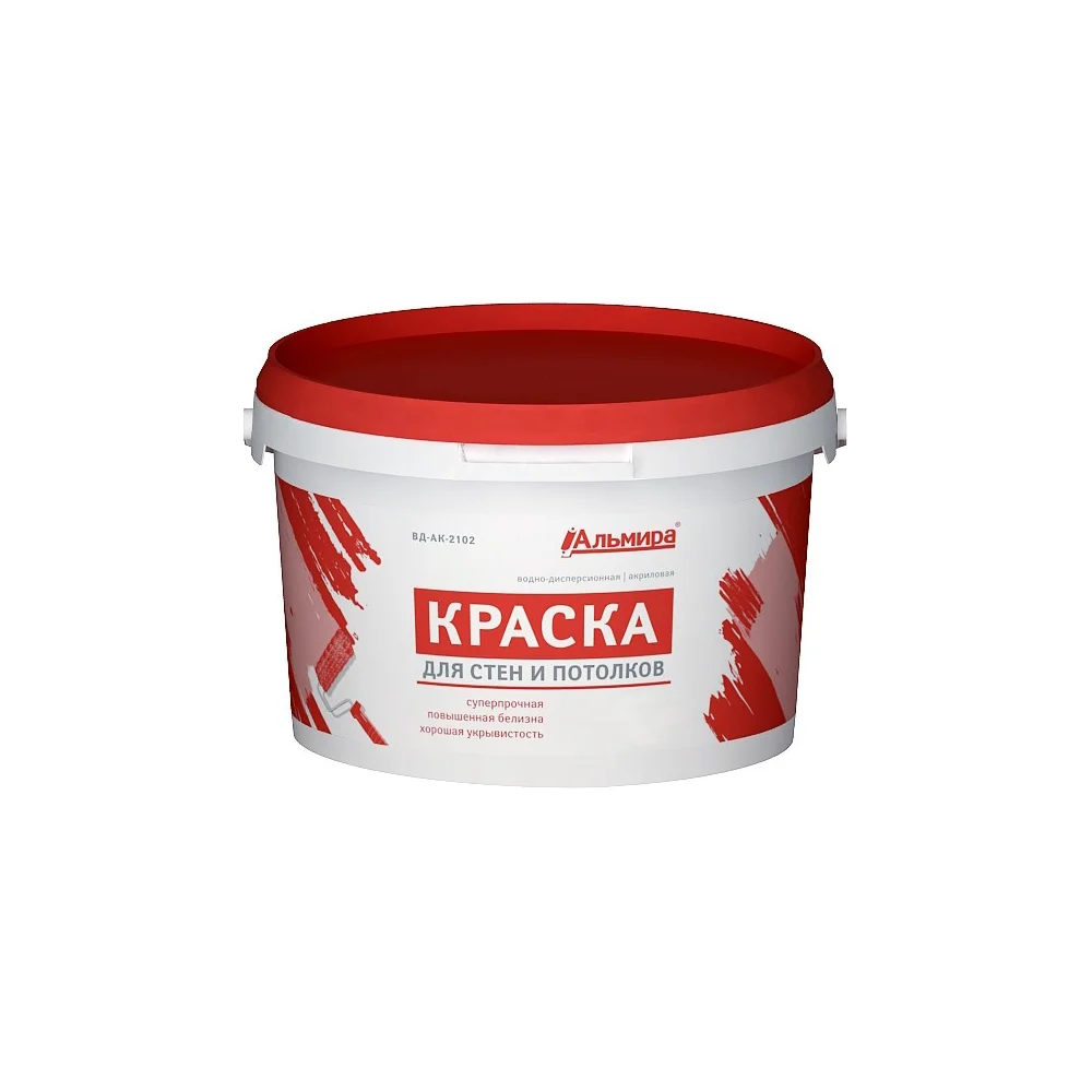 Краска для стен и потолков АЛЬМИРА 00-00000366