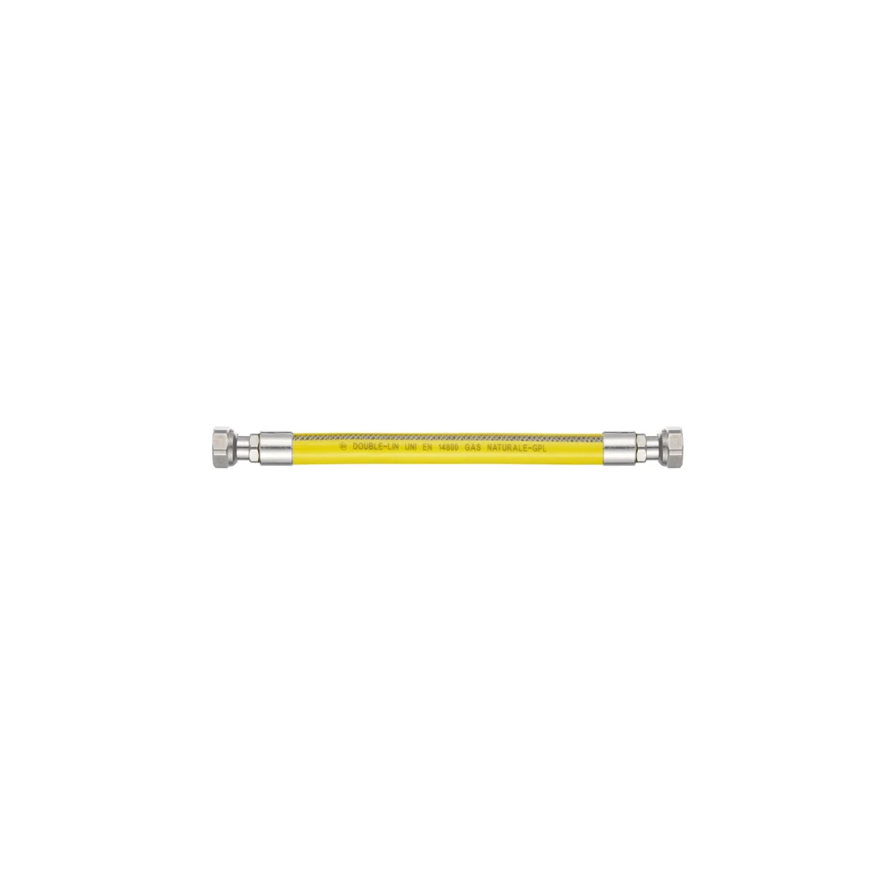 Гофрированная гибкая подводка для газа DOUBLE-LIN LL8006A 12мм