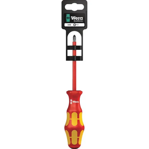 Отвертка WERA 165 i PZ VDE SB, PZ1 длина стержня 80мм [we-100015]
