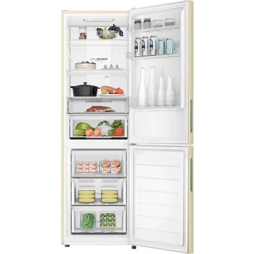 Холодильник двухкамерный HAIER CEF536CCG бежевый
