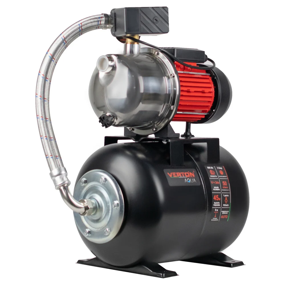 Насосная станция VERTON AQUA PS900S 01.13297.13551