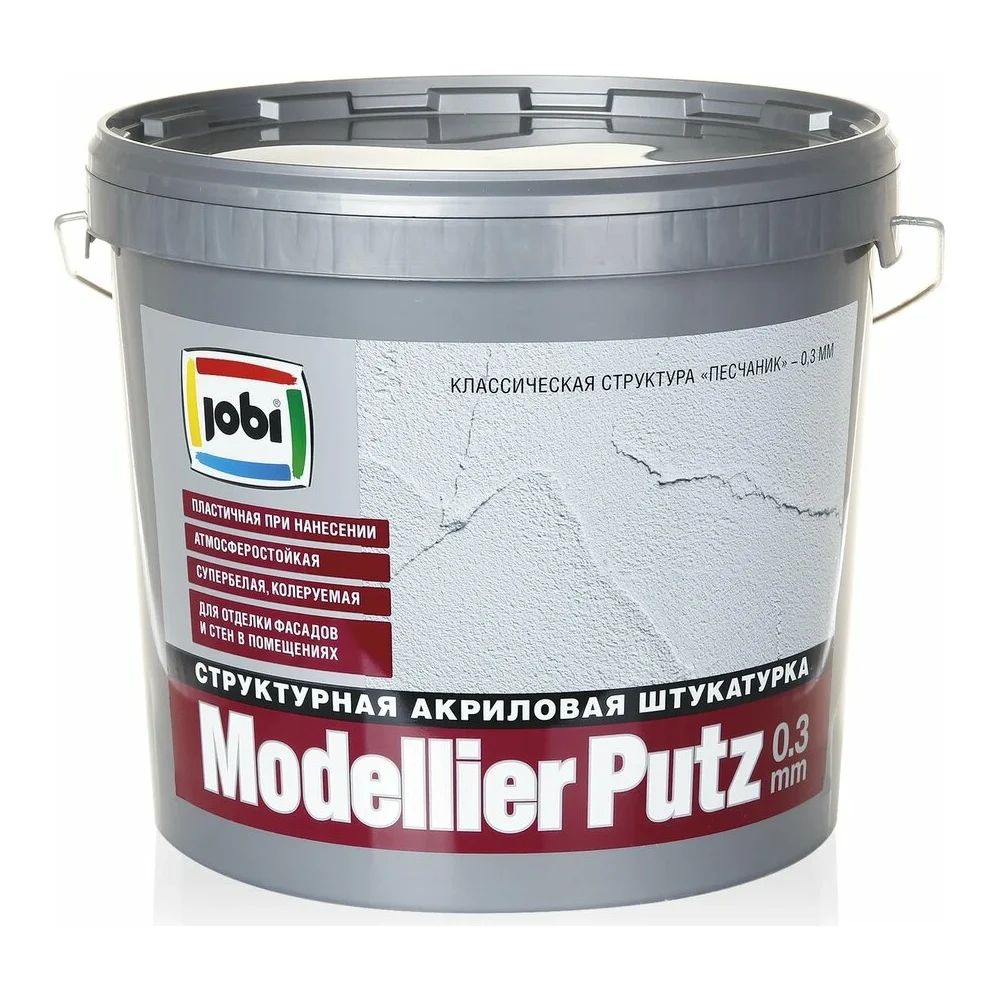 Декоративная штукатурка JOBI MODELLIERPUTZ 25912