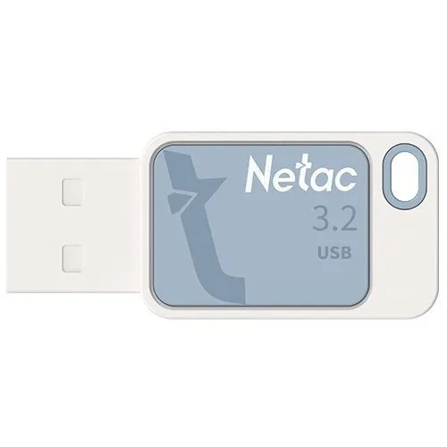 Флешка USB NETAC UA31 64ГБ, USB3.2, синий [nt03ua31n-064g-32bl]