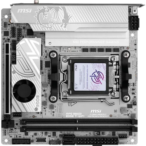 Материнская плата MSI MPG B850I EDGE TI WIFI, Socket AM5, AMD B850, mini-ITX, Ret