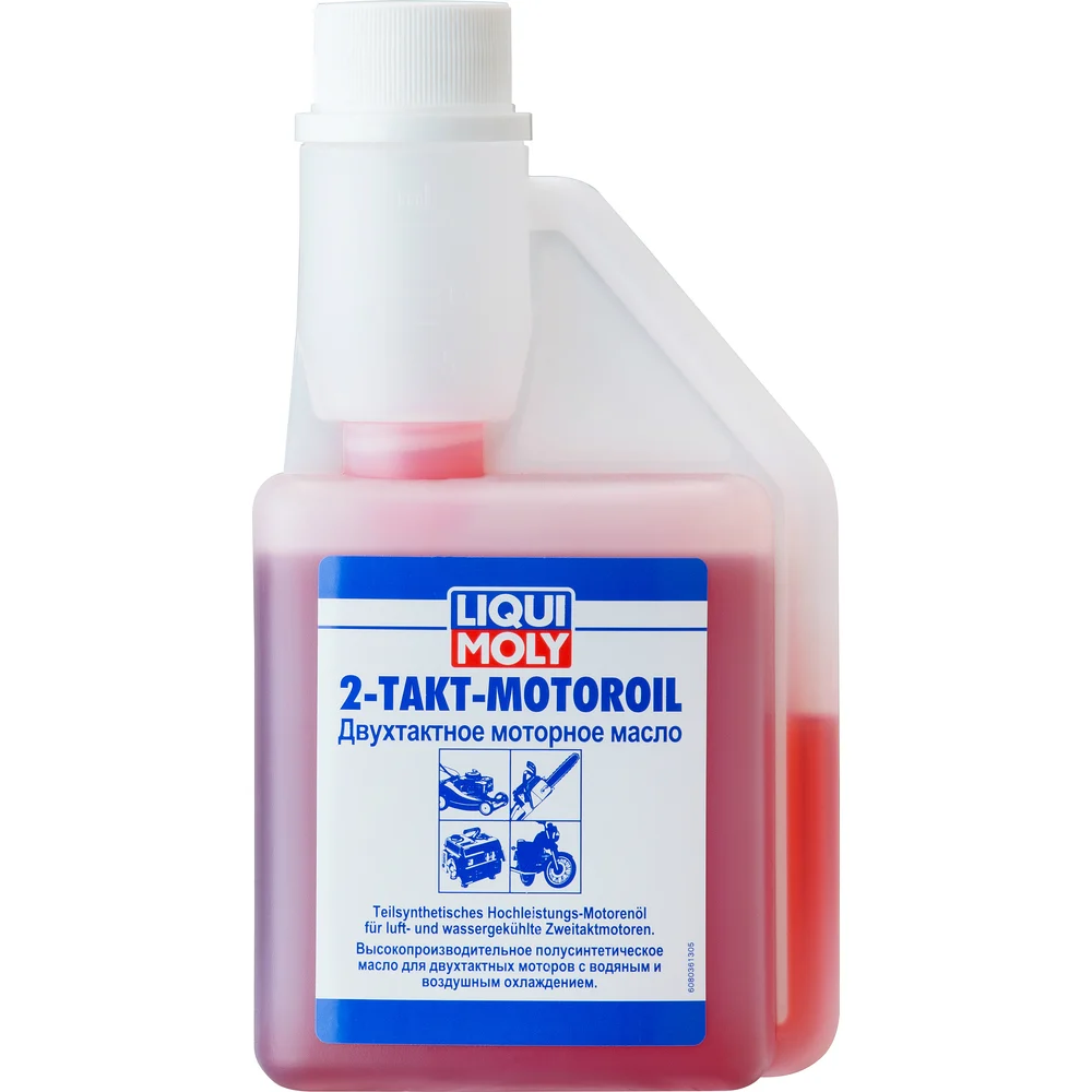 Полусинтетическое моторное масло для двухтактных двигателей LIQUI MOLY 2-Takt-Motoroil TC 8036