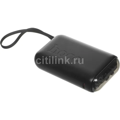 Внешний аккумулятор (Power Bank) Hoco J157, 10000мAч, черный [62055]