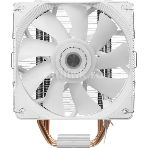 Устройство охлаждения (кулер) ALSEYE N120-W, 4-pin, RGB, 120мм, белый, retail