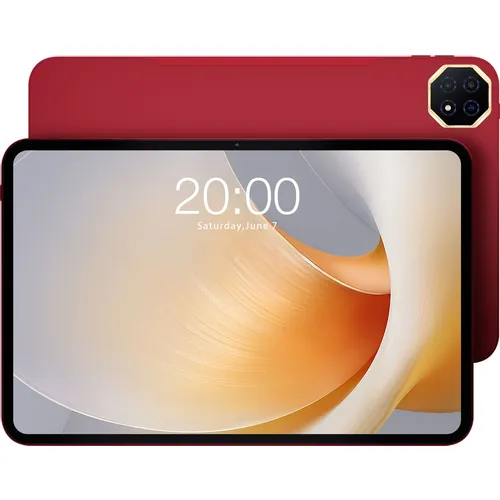 13.4" Планшет TECLAST T65Plus 8/128 GB G99 4G, 1920 x 1200, 120Гц, Android 15, Чехол, клавиатура,стилус, красный
