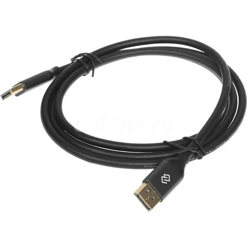 Кабель аудио-видео Digma V1.4, DisplayPort (m) - DisplayPort (m), 1.5м, черный [d-dp-v1.4-1.5m]