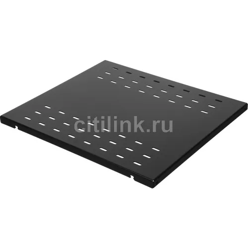Полка стационарная ЦМО СВ-58АК-9005, 1, 19", черный