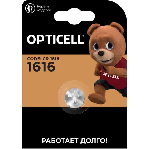 CR1616 Батарейка OPTICELL Specialty 1 шт.