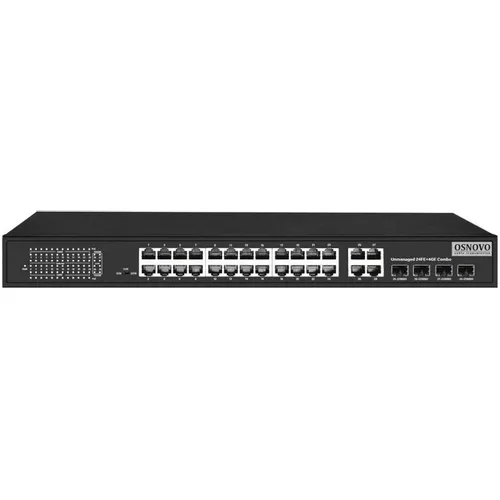 Коммутатор OSNOVO SW-62422(400W), неуправляемый