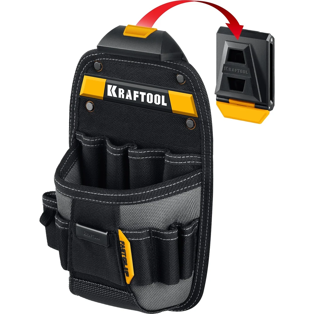 Поясная сумка KRAFTOOL FastClip 38777