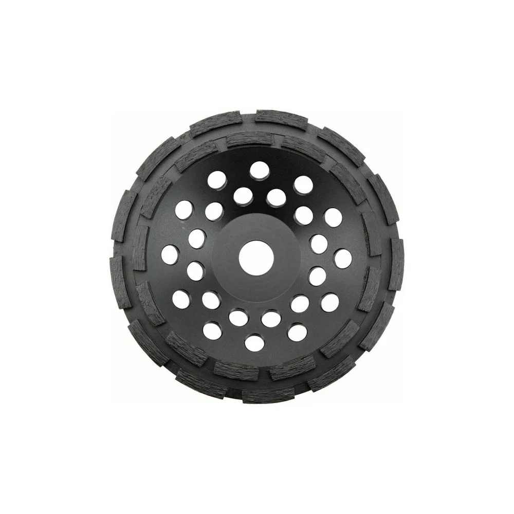 Шлифовальный алмазный диск GRAPHITE 115x22.2x5 мм; двойной сегмент 57H886
