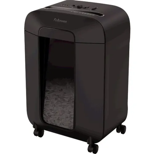 Уничтожитель бумаг Fellowes PowerShred LX85, P-4, 4х40 мм, 12 лист. одновременно, 19л [fs-44008]