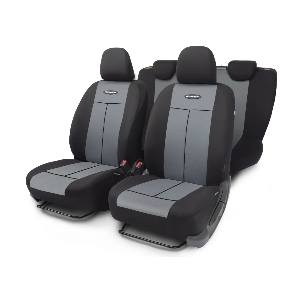 Автомобильные чехлы AUTOPROFI TT TT-902P BK/D.GY