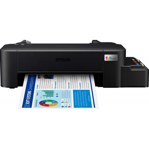 Принтер струйный Epson L121 цветная печать, A4, с СНПЧ, черный [c11cd76414/413/505/504]