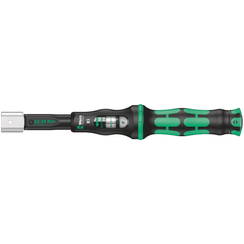 Динамометрический ключ для сменных инструментов WERA Click-Torque X 1 WE-075651