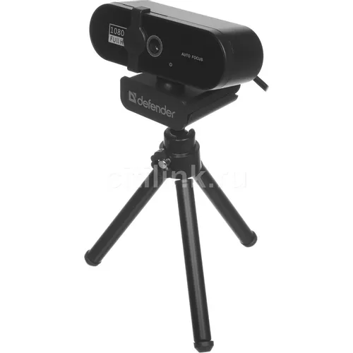 Web-камера Defender G-Lens 2580, черный [63118]