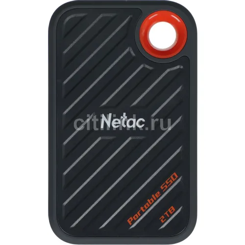 2ТБ Внешний диск SSD NETAC ZX20 NT01ZX20-002T-32BL, USB-C, запись - 1800МБ/с, чтение - 2000МБ/с, синий