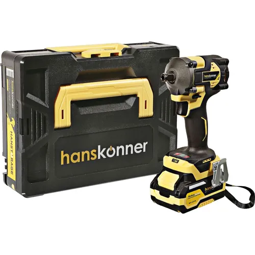 Ударный гайковерт HANSKONNER HCD20420BLC, 4Ач, с одним аккумулятором