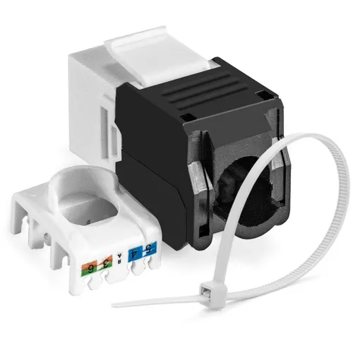 Модуль Exegate KJ-8P8C-U-C5e-180-TL (EX297343RUS) Keystone RJ45 кат.5E бронз.