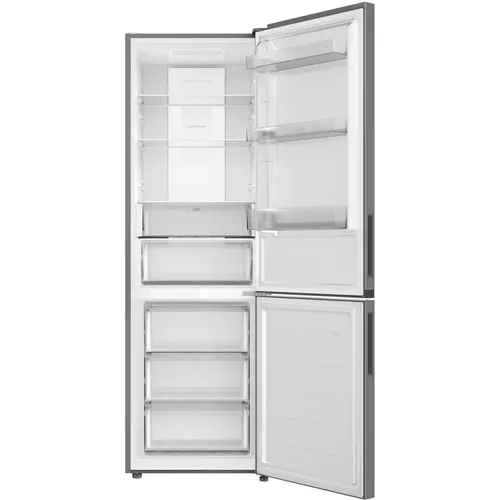 Холодильник двухкамерный Candy Combi CFN6185SDC серебристый