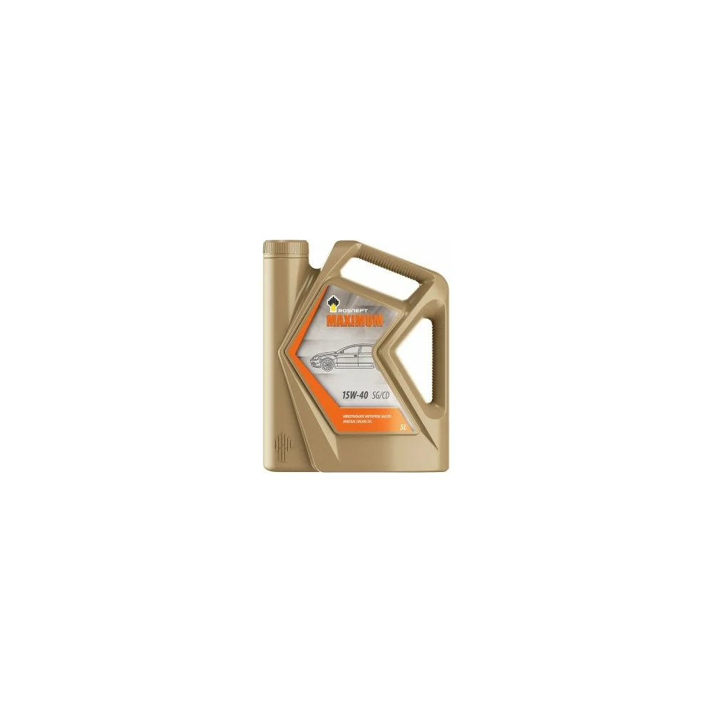 Минеральное моторное масло Роснефть Maximum 15W-40 SG-CD 40814450