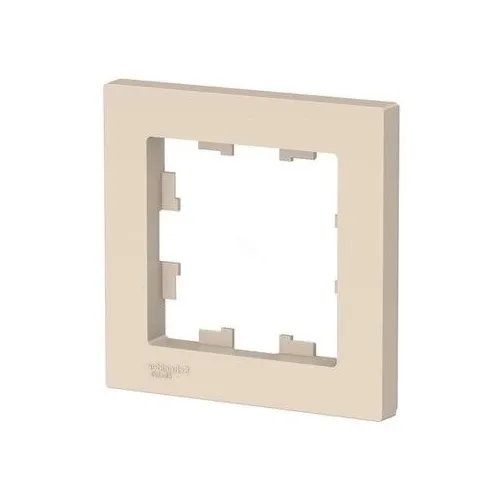 Рамка Schneider Electric ATN000201 (ATN000201) накладная 1шт ABS пластик бежевый