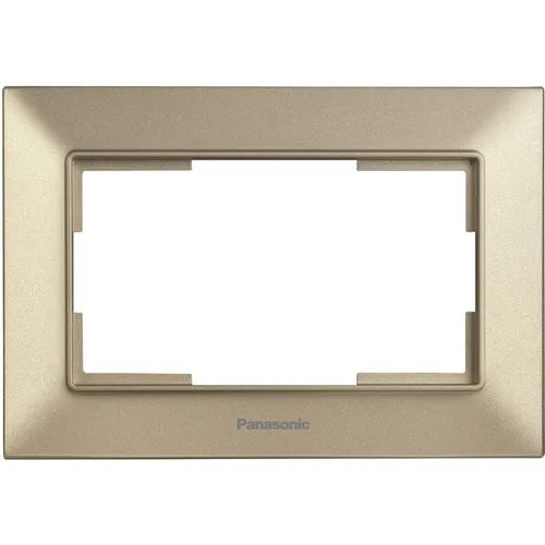 Рамка Panasonic (WNTF08092BR-RU) декоративная 1шт пластик бронзовый