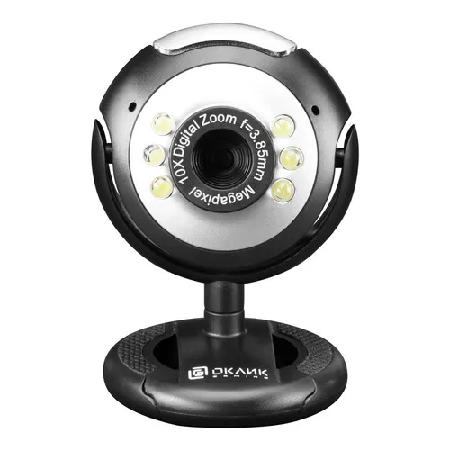 Web-камера Oklick OK-C8825, черный/белый