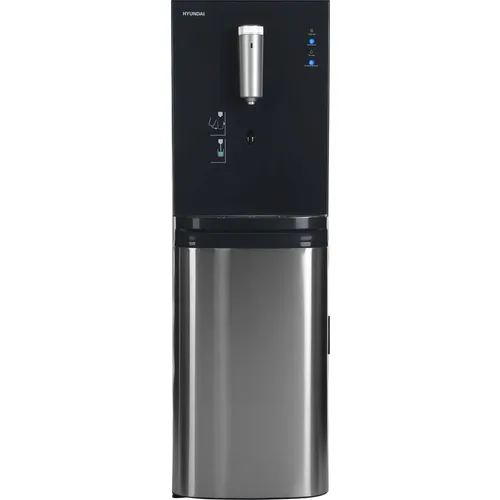 Кулер Hyundai AquaSense UV H-WD7825C, напольный, компрессорный, сенсор, графитовый